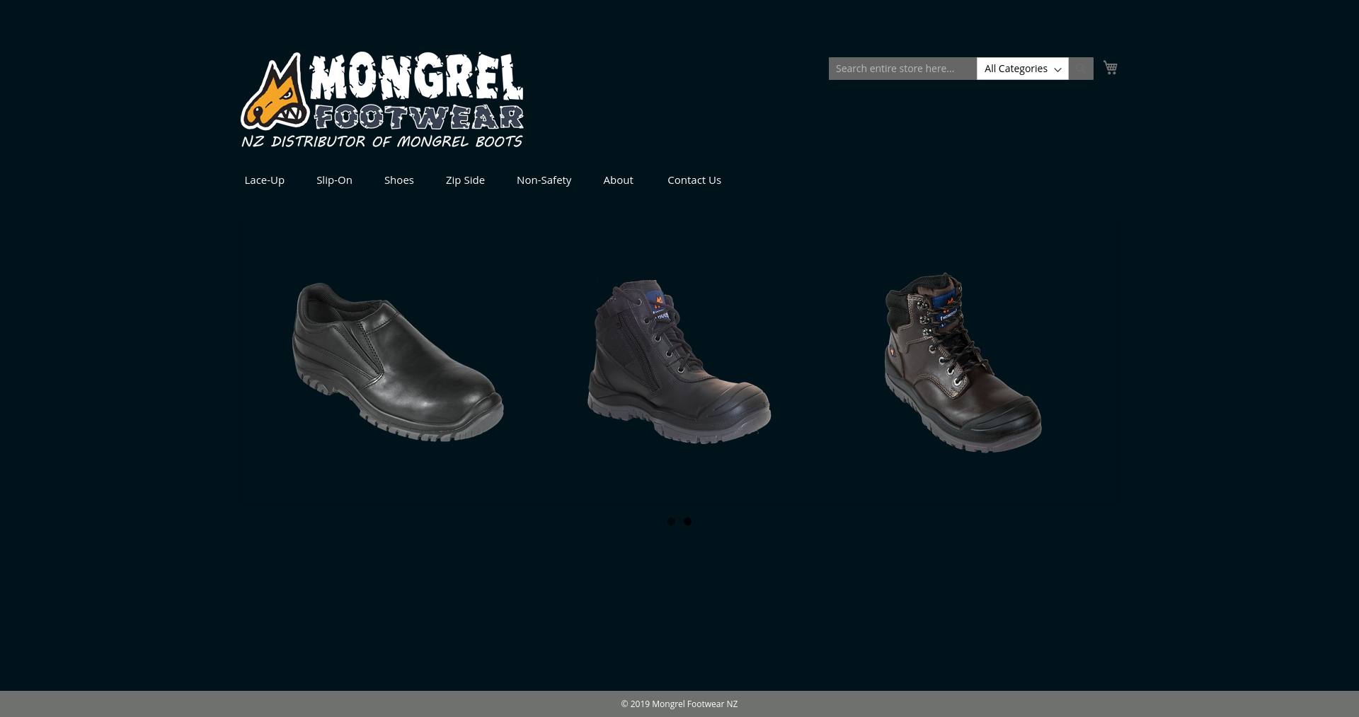 Mongrel Boots Website